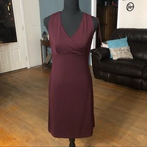 Maroon dress up or down dress - Size M